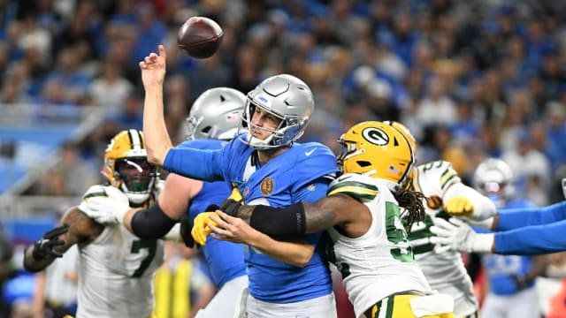 Detroit Lions quarterback Jared Goff.